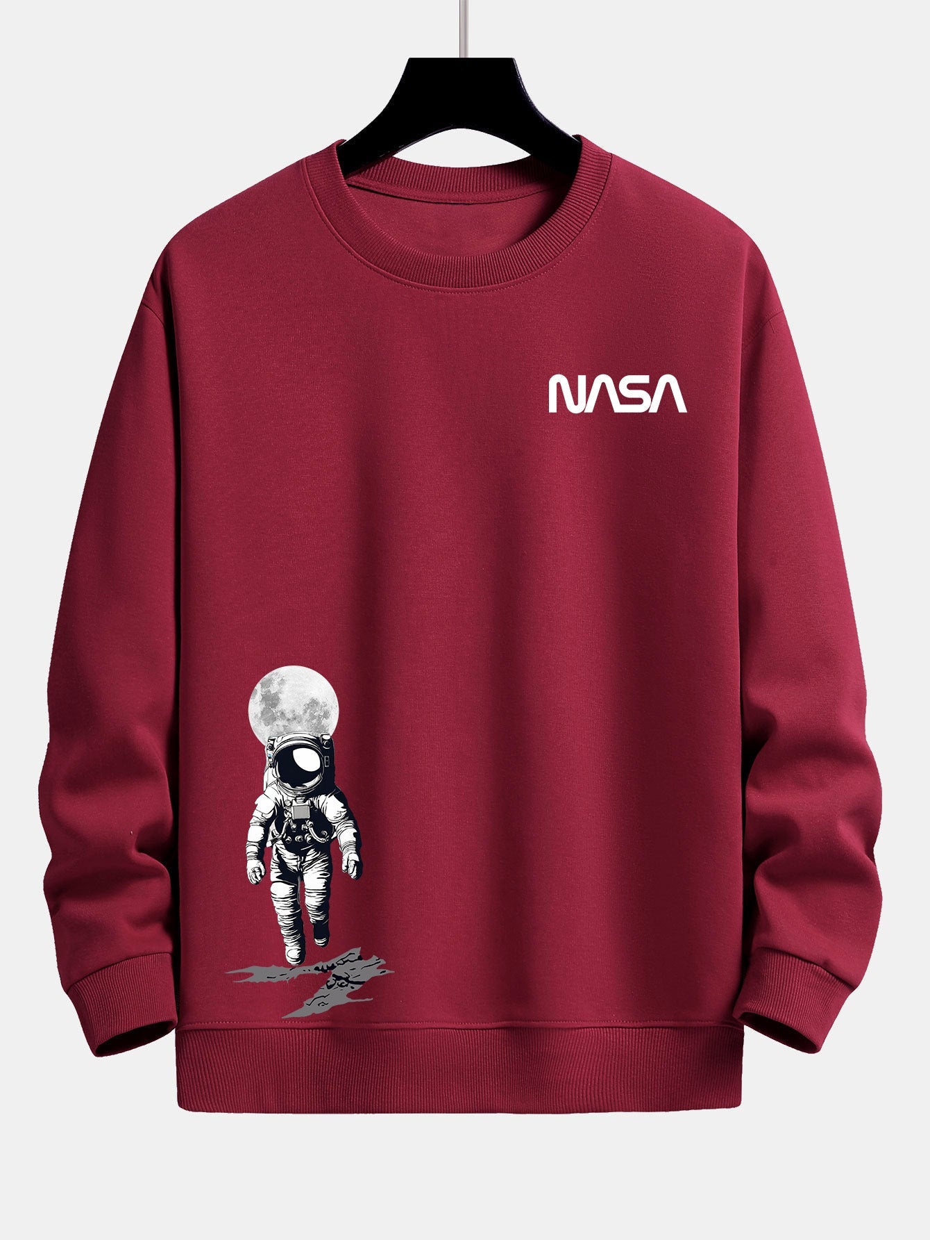 Relaxed Fit Sweatshirt Featuring NASA Astronaut Design