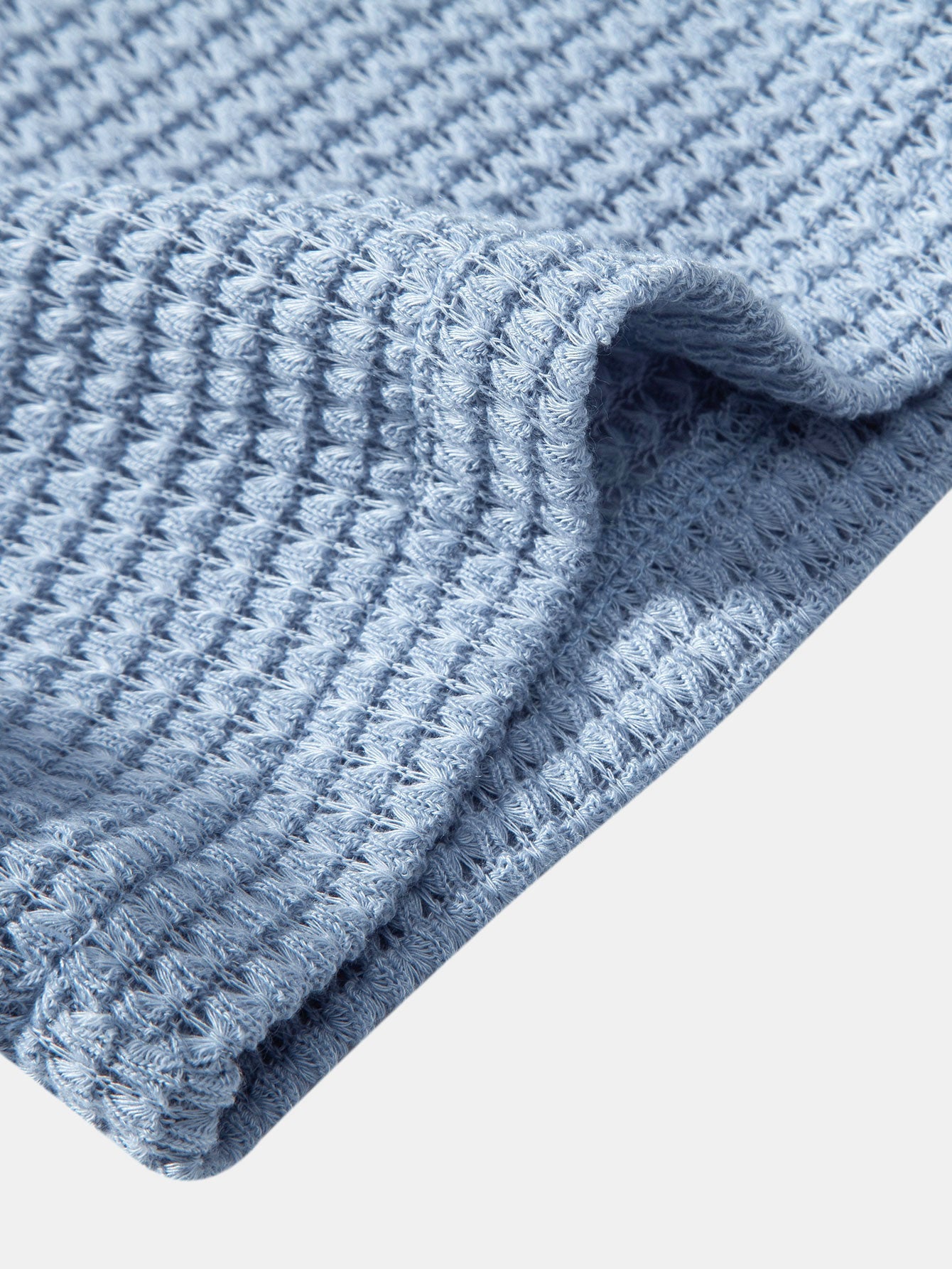 Cuban Shirt with Waffle Texture