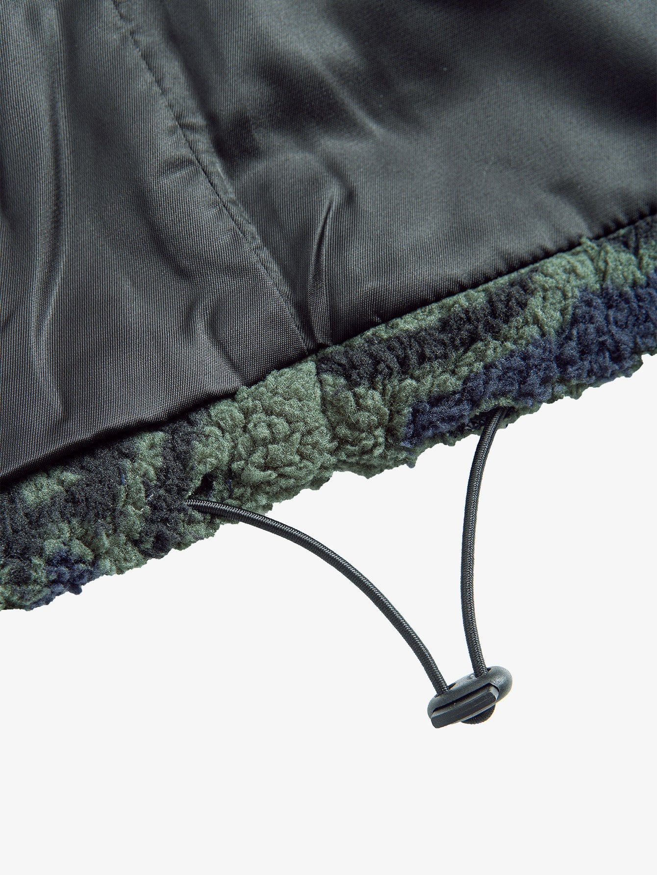 Aztec Patterned Patchwork Teddy Fleece Jacket