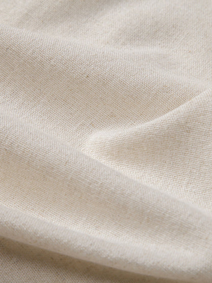 Pocketed Linen Cuban Shirt