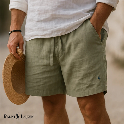 Ralph Lauren Heritage Linen Capri Shorts