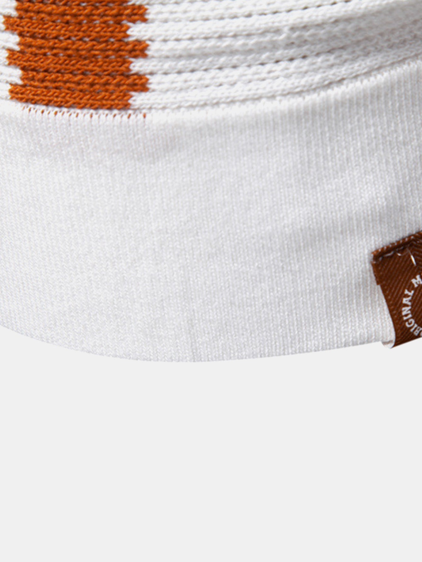 Striped V-Neck Polo Shirt