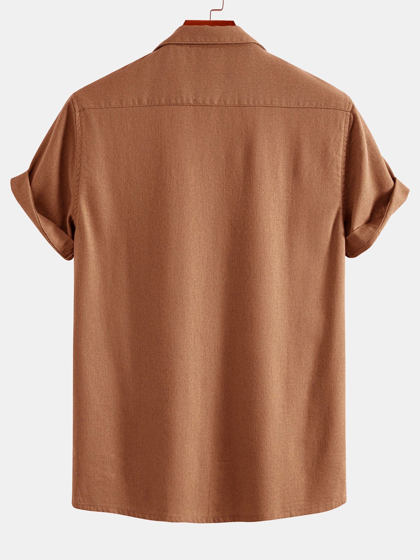 Pocketed Linen Cuban Shirt