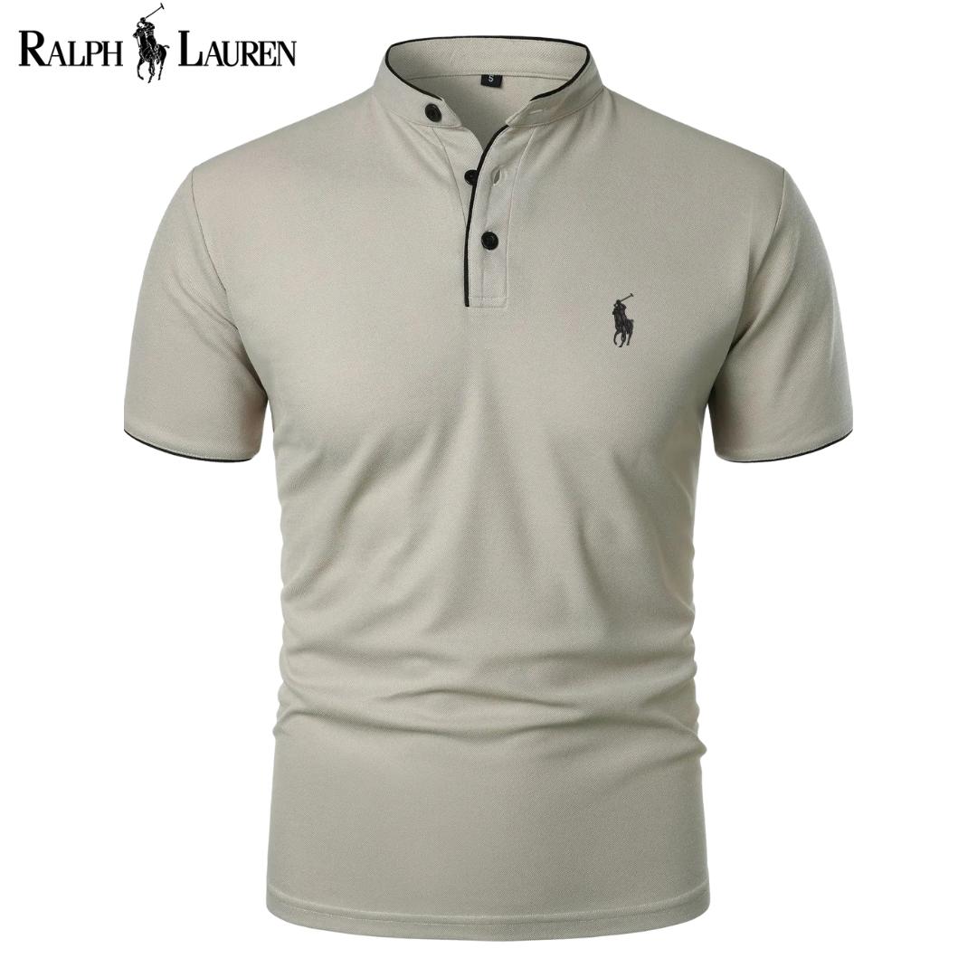 Ralph Lauren™ Contemporary Mandarin Collar Polo