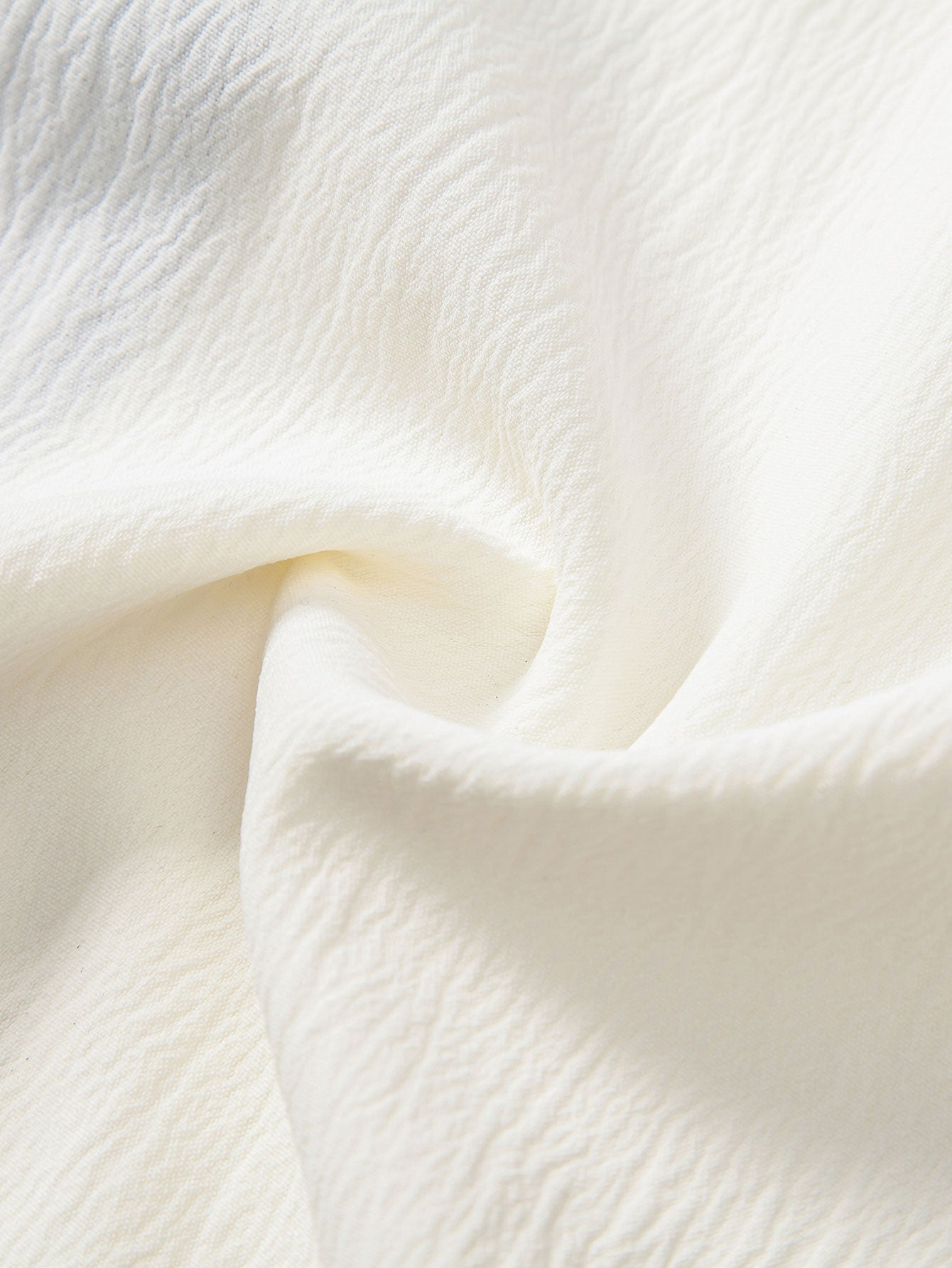 Textured Cuban Shirt with Contrasting Details & Straight Leg Trousers