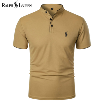 Ralph Lauren™ Contemporary Mandarin Collar Polo