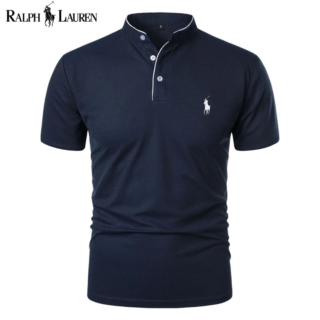 Ralph Lauren™ Contemporary Mandarin Collar Polo