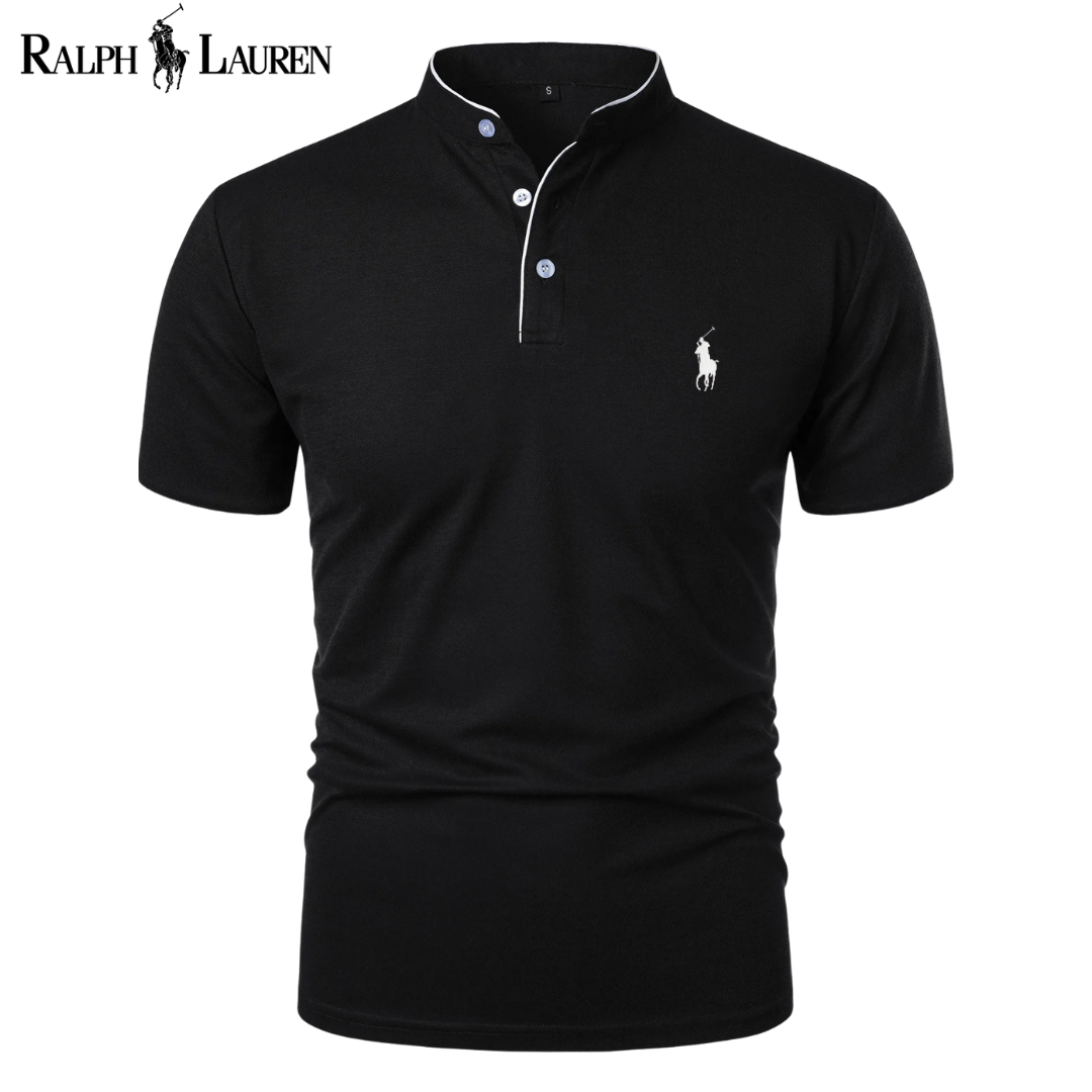 Ralph Lauren™ Contemporary Mandarin Collar Polo