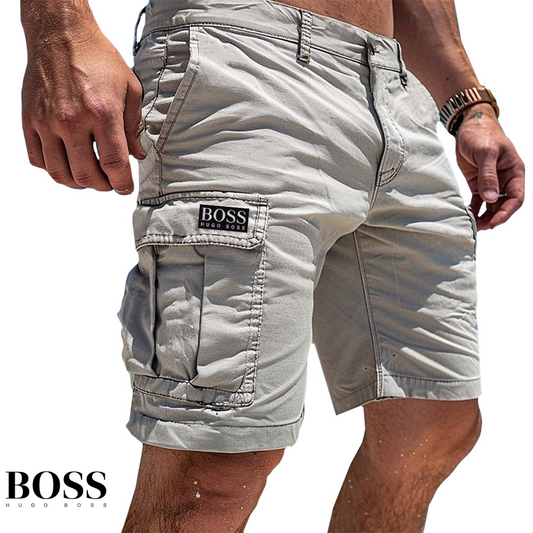 BÖSS - Summit Luxe Cotton Utility Shorts