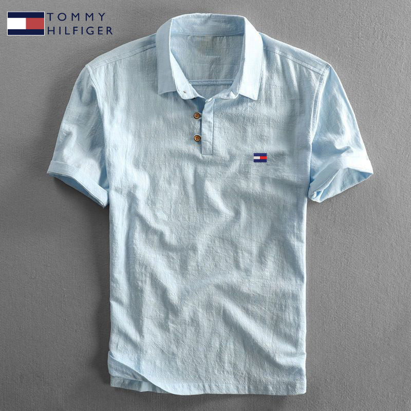Tommy Hilfiger Riviera Linen Polo Shirt