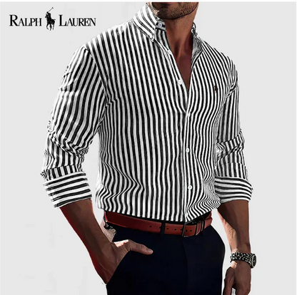 Ralph Lauren™ Striped Cotton Dress Shirt