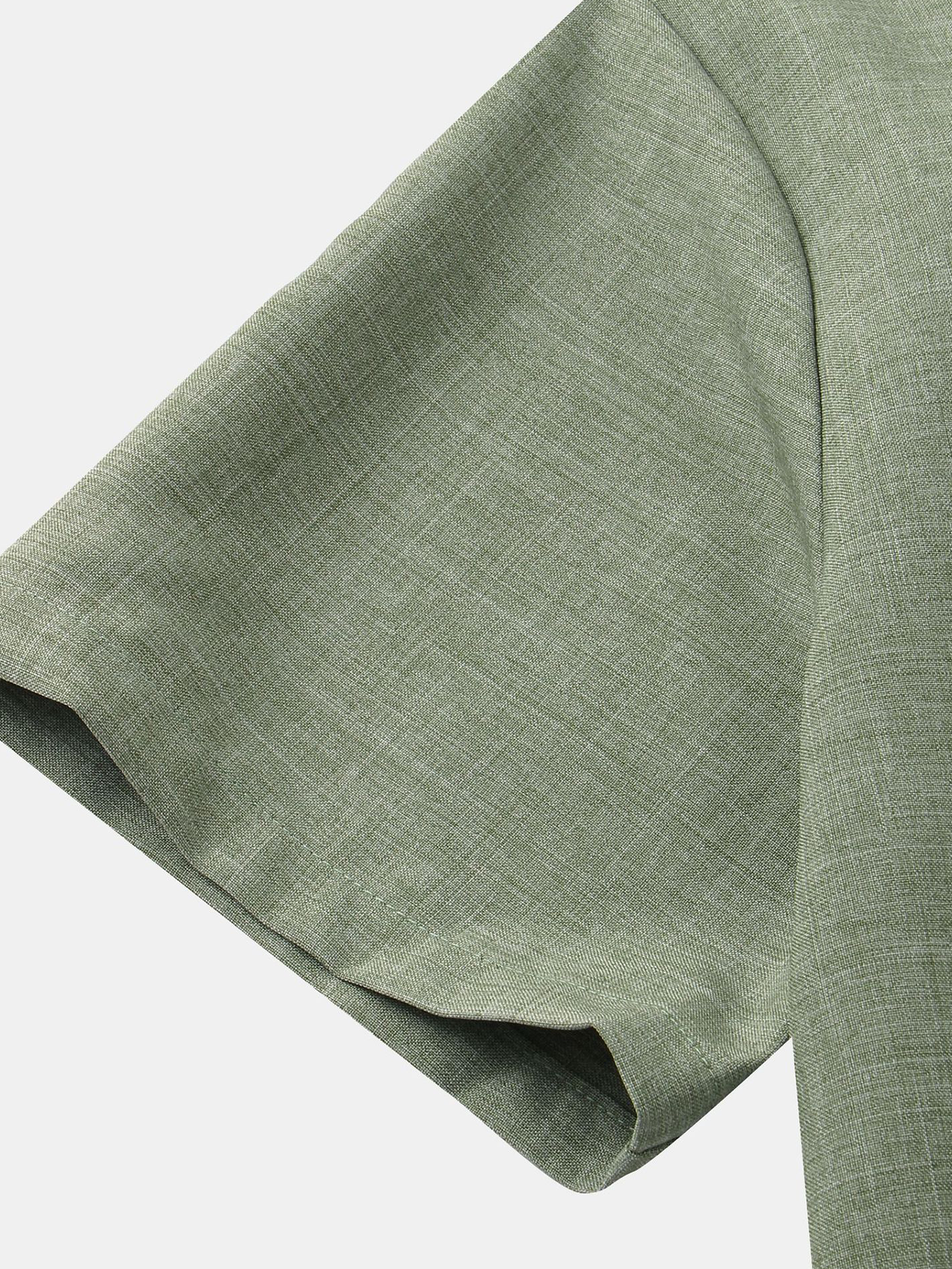 Men's Stand Collar Shirt with Pocket