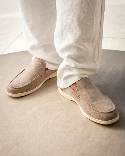 Suede Slip-On Shoes