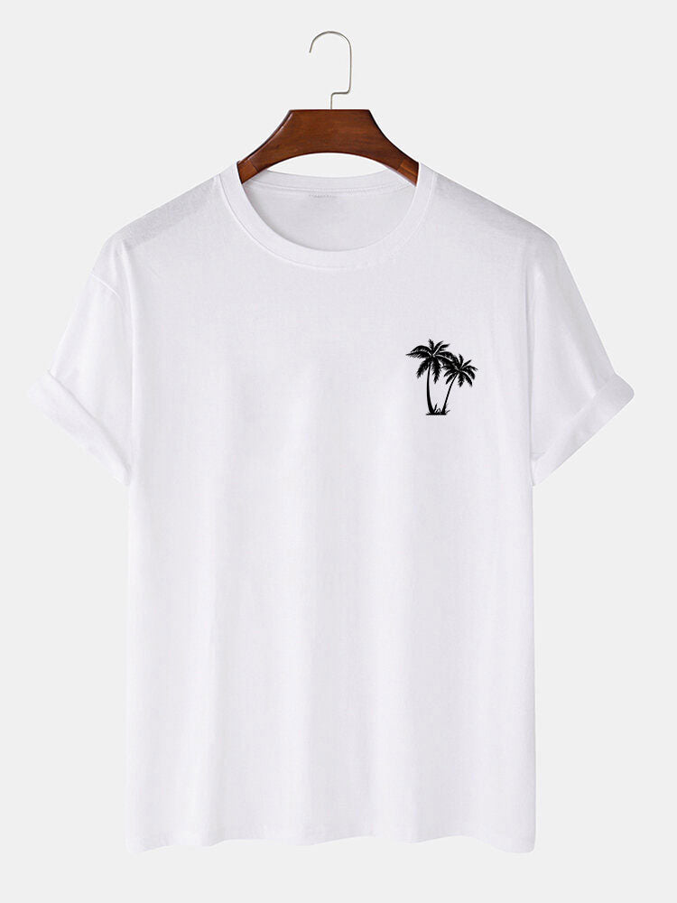 Graphic T-Shirts with Mini Palm Tree Logo