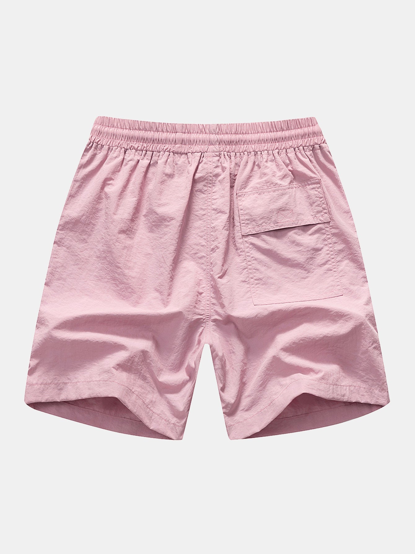 Men's Mid-Length Drawstring Swim Trunks