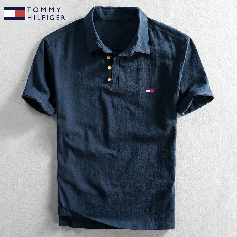 Tommy Hilfiger Riviera Linen Polo Shirt