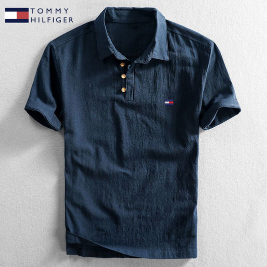 Tommy Hilfiger Riviera Linen Polo Shirt