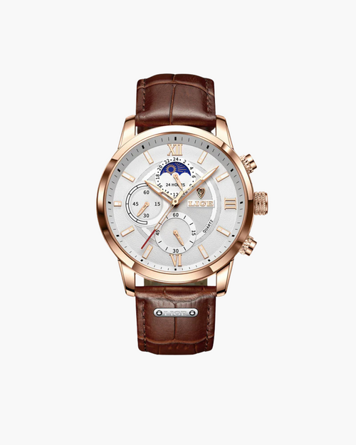Lugano Water-Resistant Classic Timepiece