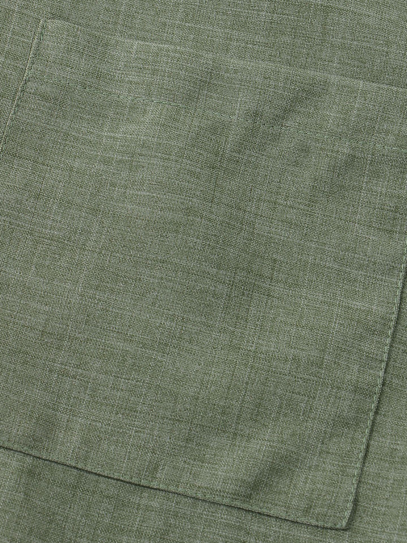 Men's Stand Collar Shirt with Pocket