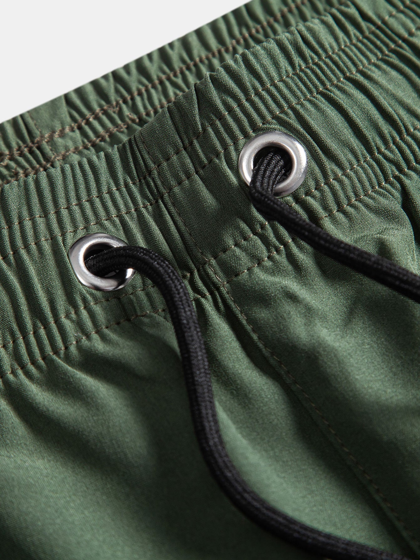 Island-Inspired Sailing Print Button-Up Shirt with Solid Drawstring Swim Shorts