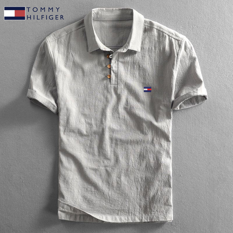 Tommy Hilfiger Riviera Linen Polo Shirt