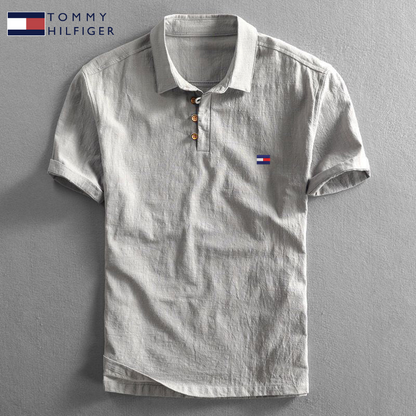 Tommy Hilfiger Riviera Linen Polo Shirt
