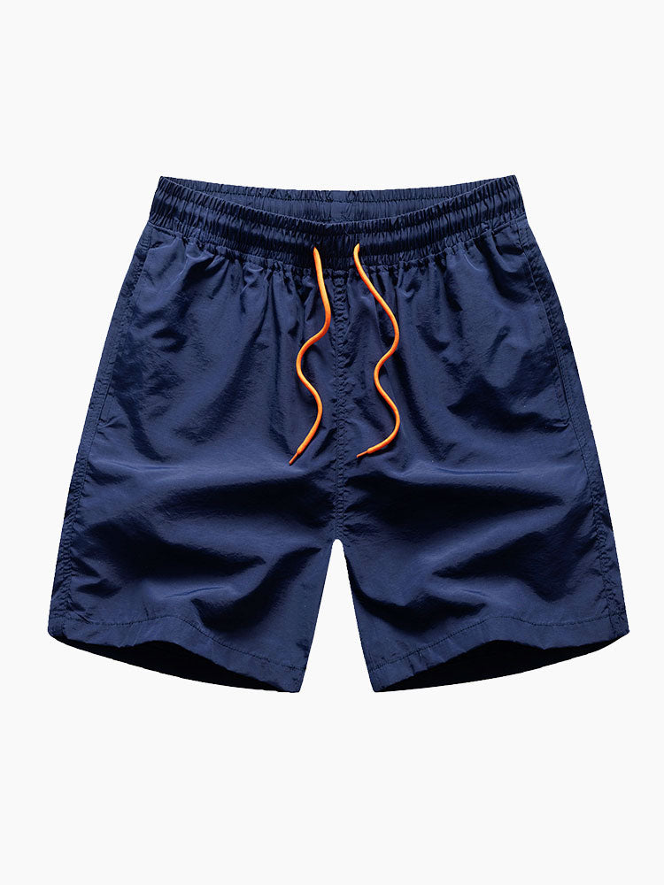 Floral Patchwork Button-Up Shirt with Matching Swim Shorts