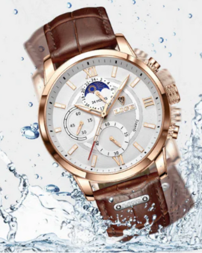 Lugano Classic Water-Resistant Watch