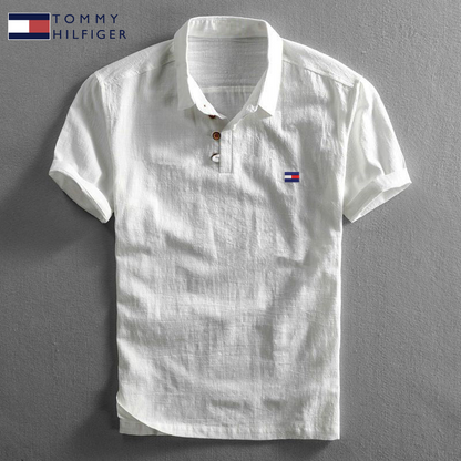 Tommy Hilfiger Riviera Linen Polo Shirt