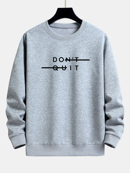 Stay Motivated Relaxed Fit Sweatshirt