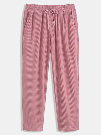 Classic Straight-Leg Corduroy Trousers