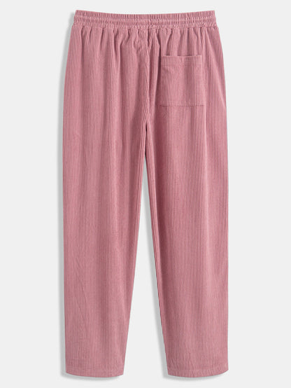 Classic Straight-Leg Corduroy Trousers