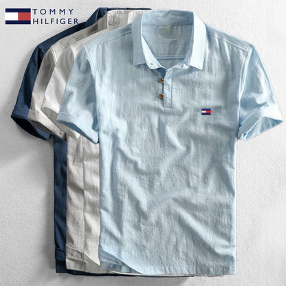 Tommy Hilfiger Riviera Linen Polo Shirt