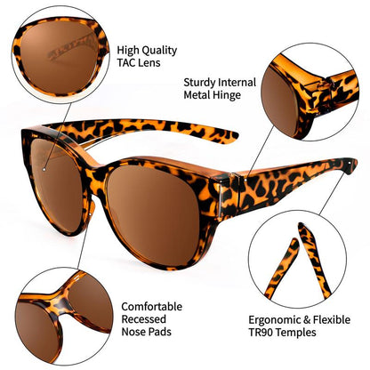 [LAST DAY - BUY 1 GET 1 FREE] Lunare - Polarized Over-Glasses Sunglasses