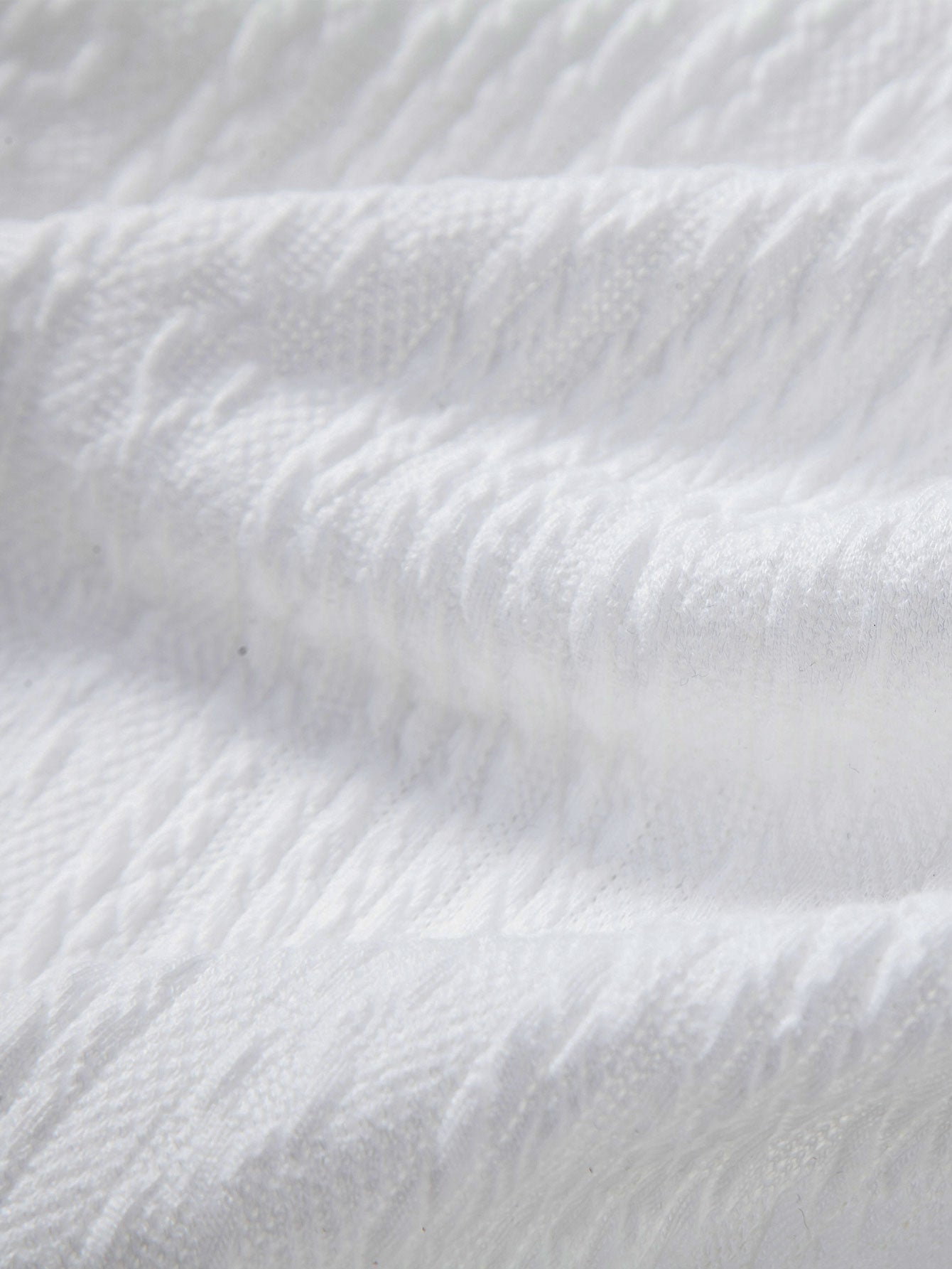 Textured Jacquard Muscle Fit Shirt