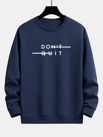 Stay Motivated Relaxed Fit Sweatshirt