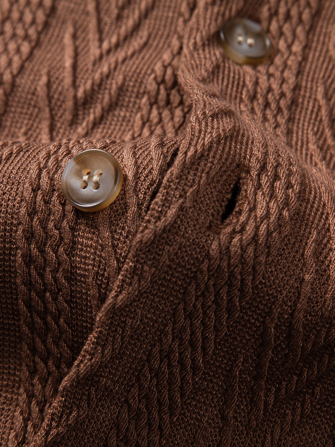 Textured Jacquard Cuban-Style Shirt