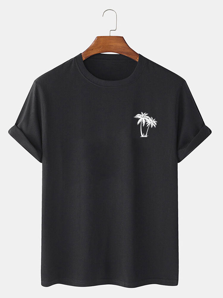 Graphic T-Shirts with Mini Palm Tree Logo