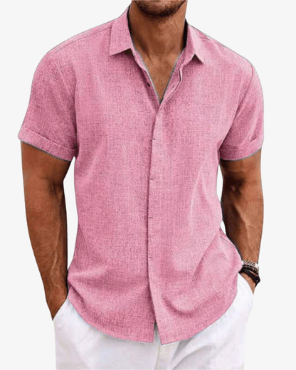 Timeless Linen-Cotton Blend Shirt