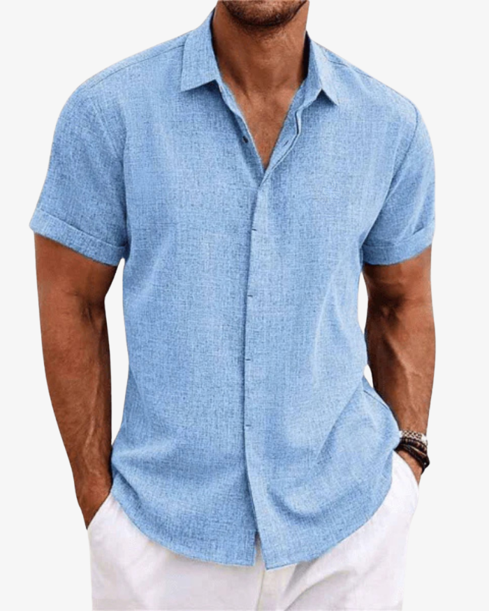 Timeless Linen-Cotton Blend Shirt