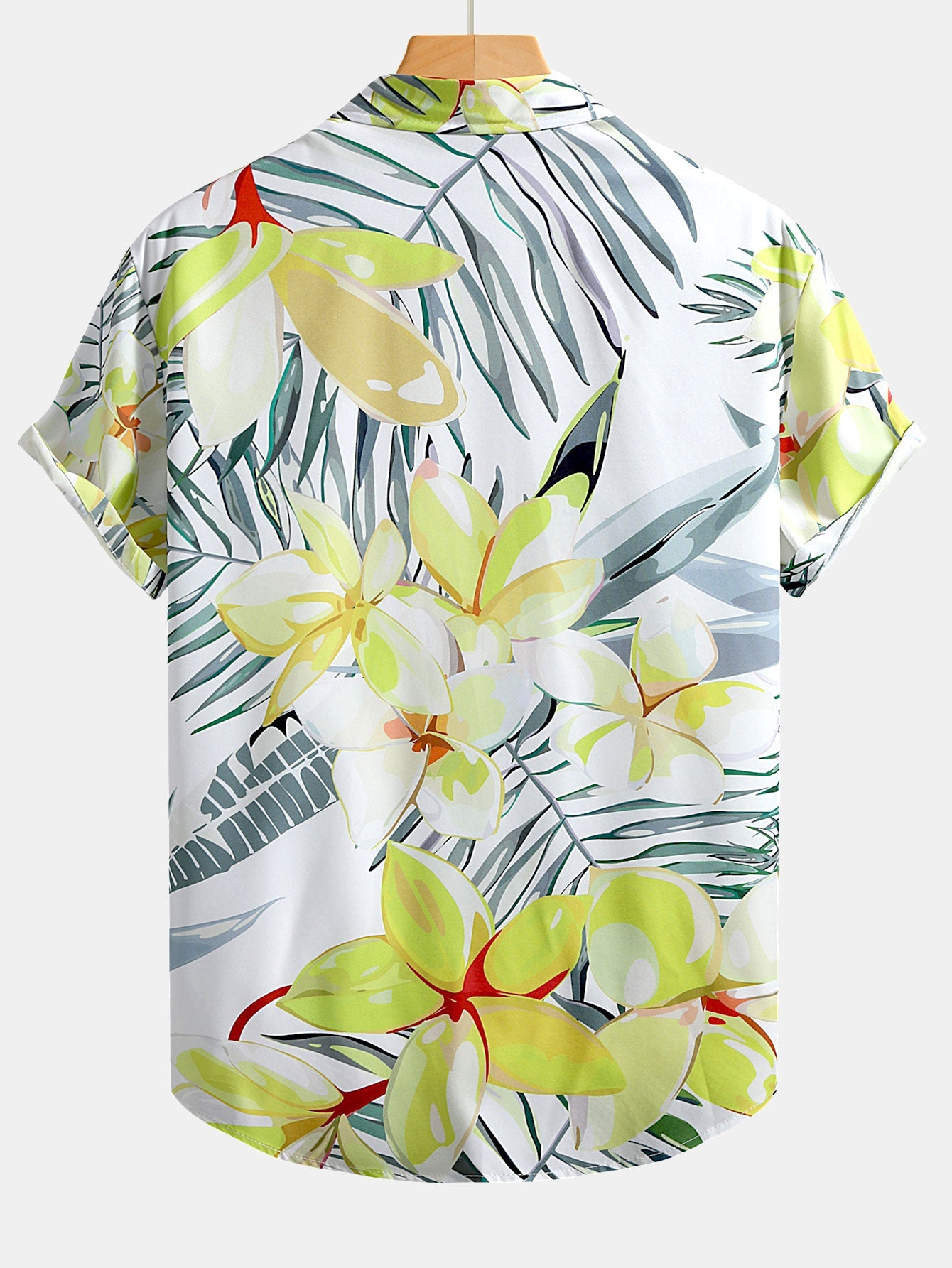 Floral Print Button-Up Shirt