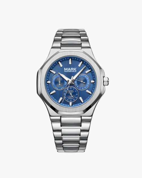 Water-Resistant Stainless Steel Timepiece