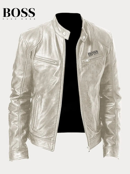 ВОЅЅ | Casual Faux Leather Jacket