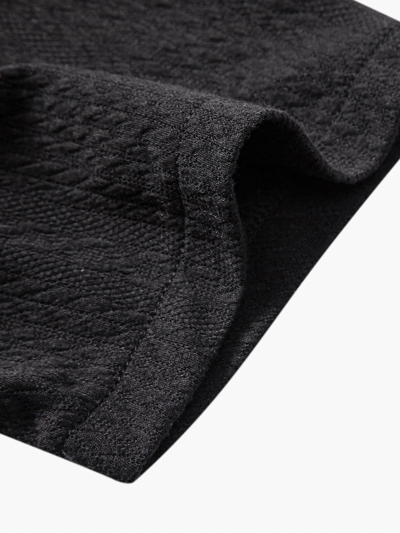 Textured Jacquard Muscle Fit Shirt