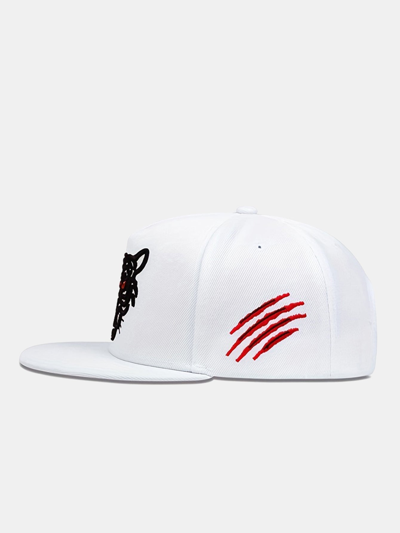 Trendy Tiger 3D Embroidered Hip-Hop Cap - Versatile Style