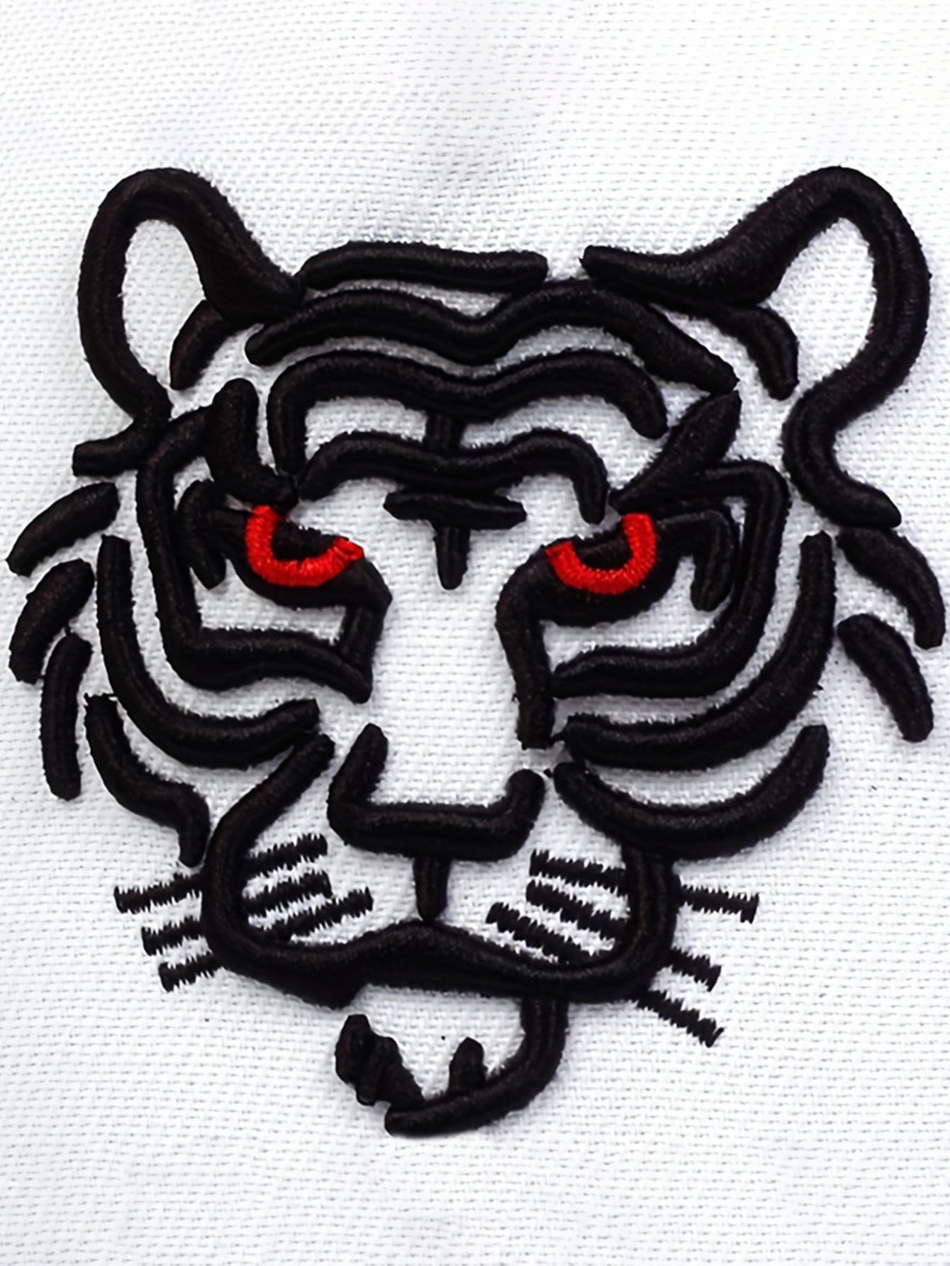 Trendy Tiger 3D Embroidered Hip-Hop Cap - Versatile Style