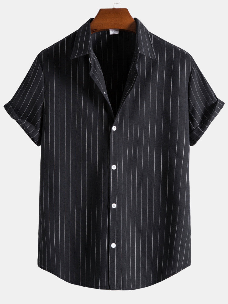 Classic Striped Regular Fit Shirts