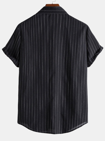 Classic Striped Regular Fit Shirts