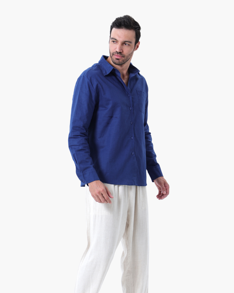 Long Sleeve Linen Set