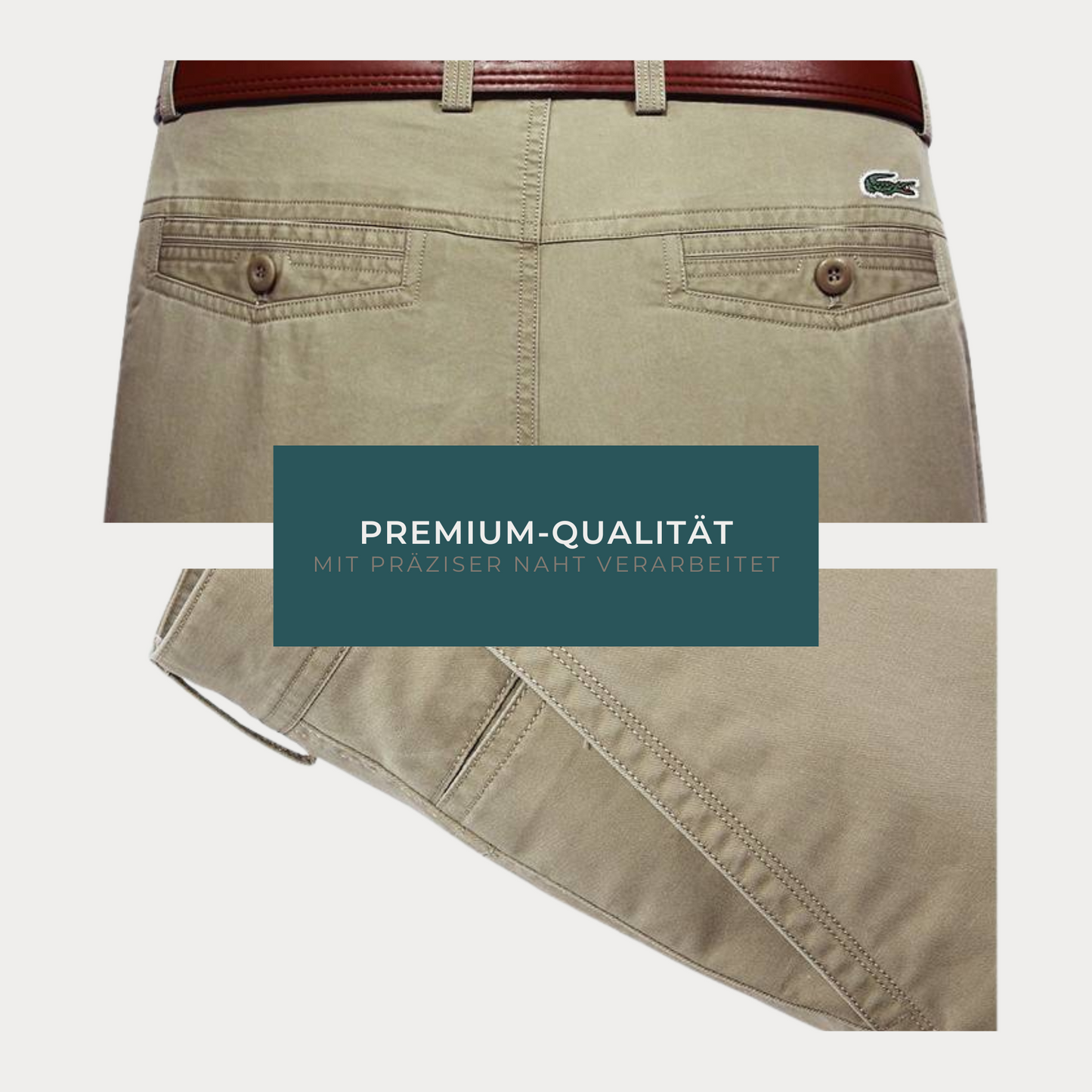 Lacoste® | High-Quality Stretch Trousers